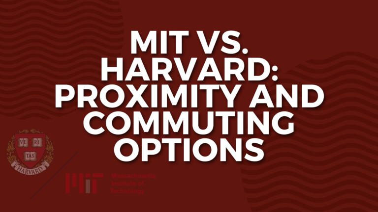 How Far Is MIT from Harvard? & Commute Options